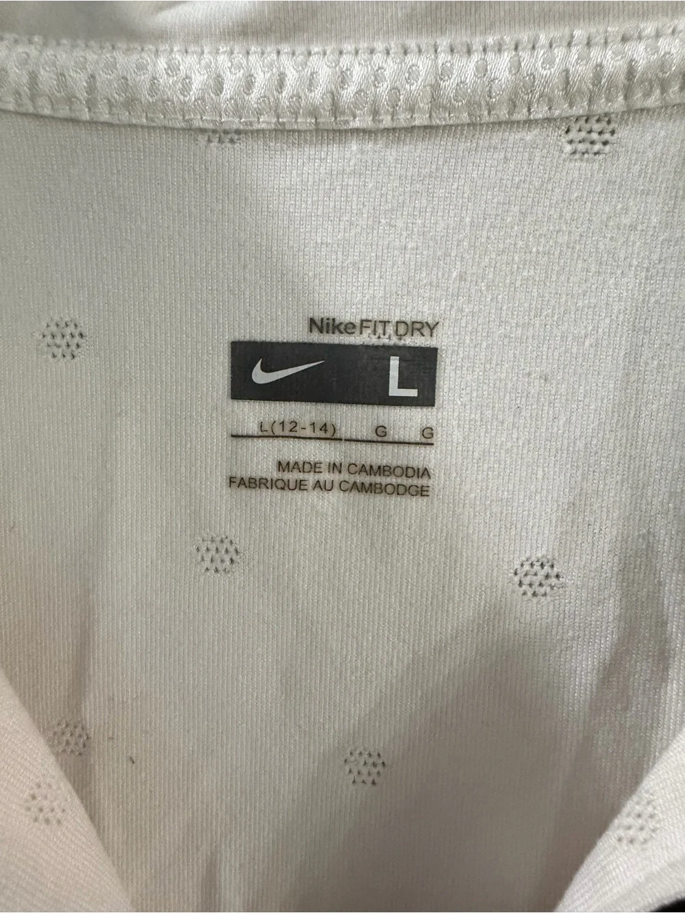 Nike Large Athletic Polo